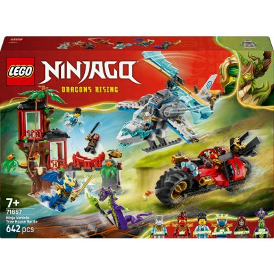 LEGO® NINJAGO® 71857 Souboj nindža vozidel a domek na stromě – Zboží Živě