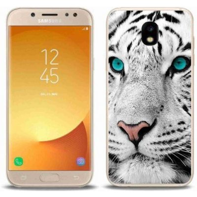 Pouzdro mmCase Gelové Samsung Galaxy J5 (2017) - bílý tygr