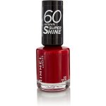 Rimmel London 60 Seconds Super Shine Nail Polish 320 Rapid Ruby 8 ml – Zboží Dáma