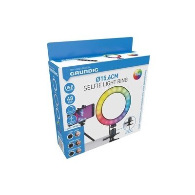 GRUNDIG Kruhové světlo RING LIGHT 48 LED RGBED-249617 – Zboží Mobilmania