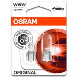 Osram Standard W5W W2.1x9.5d 12V 5W 2ks – Hledejceny.cz