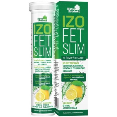 Naturprodukt Izofet Slim šumivé tablety 20 ks