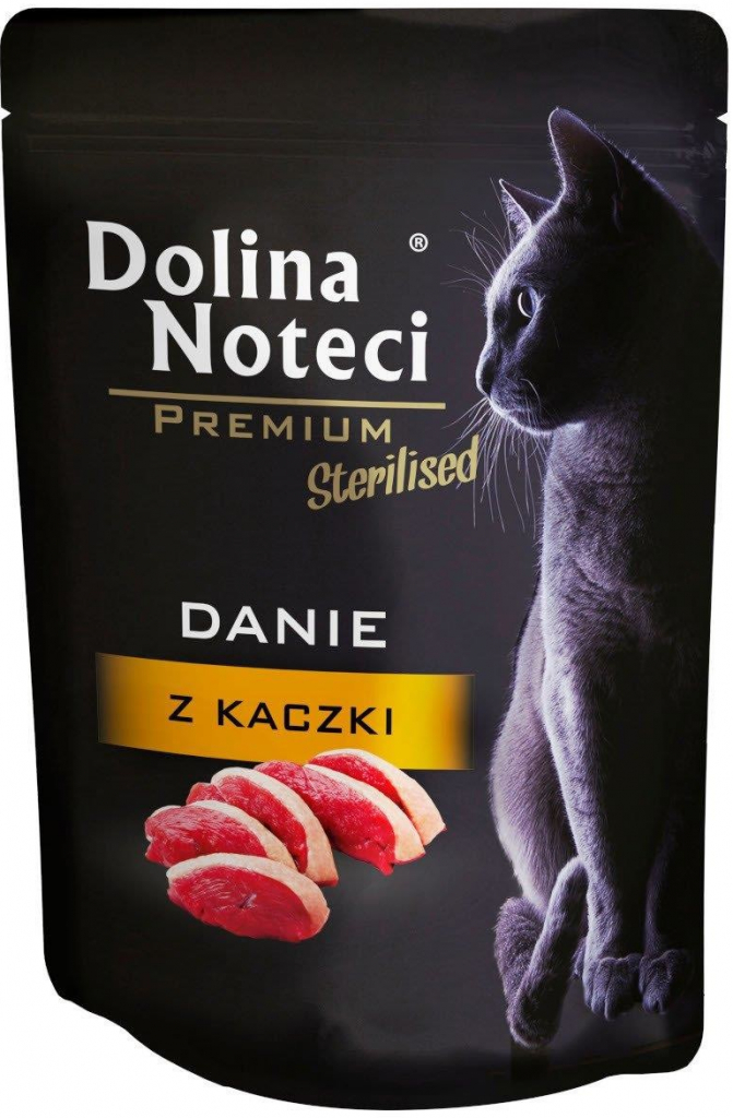 Dolina Noteci Duck dish for sterilized cats 85 g