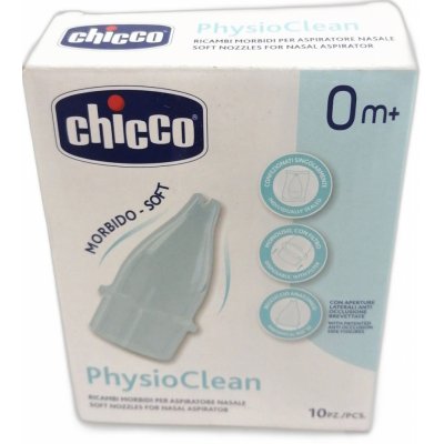 Chicco Vyměnitelné špičky do odsávačky PhysioClean 10ks – Zboží Dáma