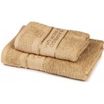 4Home Sada Bamboo Premium osuška a ručník béžová, 70 x 140 cm, 50 x 100 cm – Zboží Mobilmania