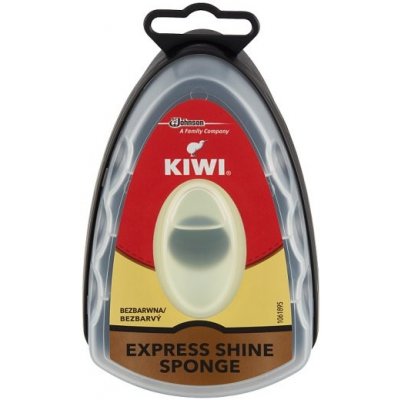 Kiwi Express Shine houbička na boty bezbarvá 7 ml