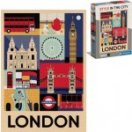 CLEMENTONI Style in the City Londýn 1000 dílků – Zboží Dáma