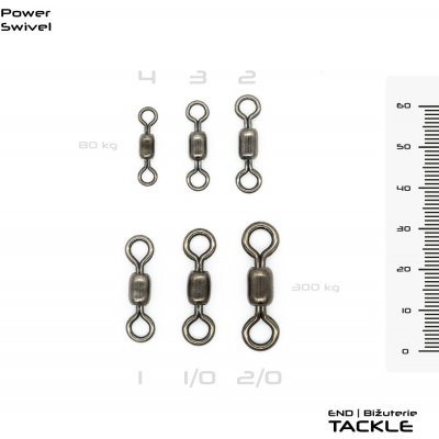 Vagner Fishing Obratlíky 8ks 100 kg Velikost 3 – Zboží Dáma