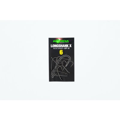 Korda Long Shank X vel.4 10 ks – Sleviste.cz