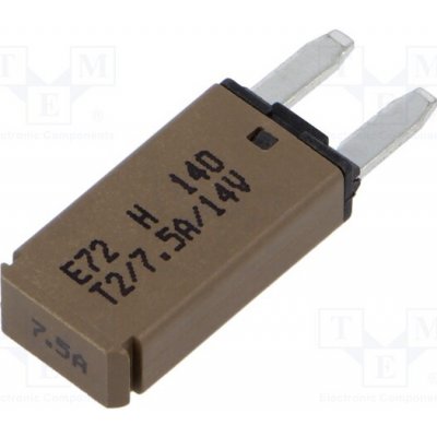 GLOSO 86122 Pojistka: tepelná; 12,45mm; automobilová; 7,5A; 14VDC; E72 – Hledejceny.cz
