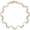 Náramek Beny Jewellery zlatý dámský náramek z Kombinovaného zlata 7010178