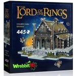 WREBBIT 3D puzzle Pán prstenů: Zlatá síň Edoras 445 ks – Zbozi.Blesk.cz