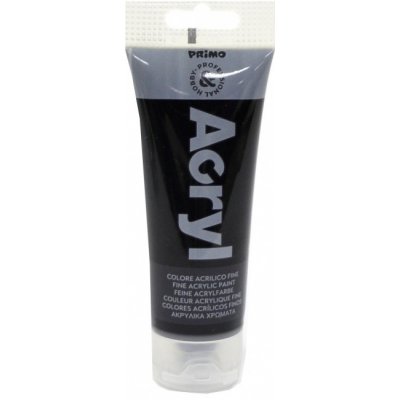 Primo Akrylová barva tuba 75 ml černá 935578 – Zboží Mobilmania