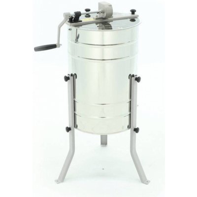 LYSON Medomet tangenciální 2-rámkový ruční Ø 400 s víkem, nohami a nerezovým kohoutem MINIMA – Zboží Dáma