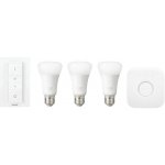 Philips Hue Bluetooth LED White Ambiance filamentová žárovka 8719514301504 E27 ST72 7W 550lm 2200-4500K černá, stmívatelná Studená bílá – Zboží Mobilmania