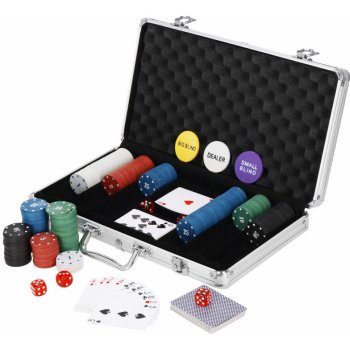 Springos Poker set v alu kufříku 300 žetonů KG0022