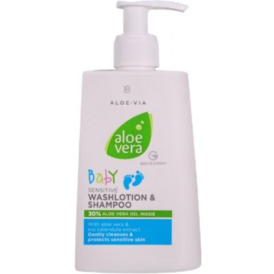 LR Aloe Vera Baby jemná mycí emulze a šampon 250 ml – Sleviste.cz