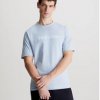 Pánské Tričko Calvin Klein PW SS TEE 00GMS4K190-ND9 modré