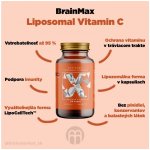 BrainMax Lipozomální Vitamín C 500 mg 60 rostlinných kapslí – Zboží Dáma