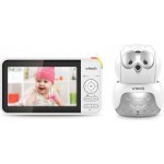 VTech BM5550-OWL dětská video chůvička Sova s displejem 5" a otočnou kamerou – Zboží Mobilmania