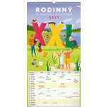 NOTIQUE Rodinný plánovací nástenný XXL 33 × 64 cm 2027 – Zbozi.Blesk.cz