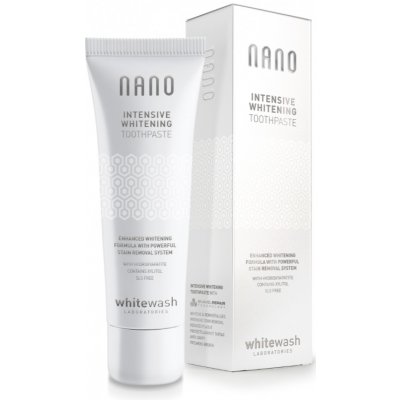 Whitewash Nano Intensive Whitening extra bělicí zubní pasta 75 ml