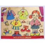 Woody oblékání na desce puzzle Carolina vkládačka – Zboží Dáma