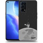 Pouzdro Picasee silikonové OPPO Reno 5 5G - Astronaut černé – Zbozi.Blesk.cz