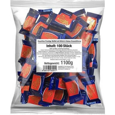 Tise Mini Napolitan Waffel Milch & Kakao Oplatky mléčno-kakaové 1,1 kg – Sleviste.cz