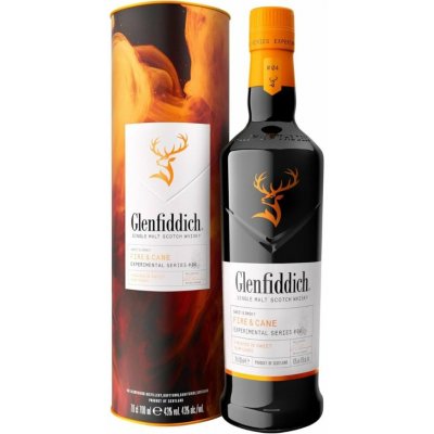 Glenfiddich Fire & Cane Single Malt Scotch Whisky 43% 0,7 l (holá láhev) – Hledejceny.cz
