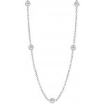 Troli Elegantní ocelový náhrdelník se zirkony VAAXP1692S – Zboží Dáma