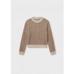Mayoral svetr s proužky béžový – Zboží Mobilmania