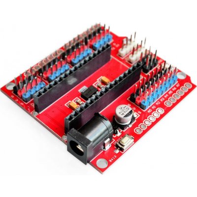 Arduino Nano IO shield různé typy - Červená – Zboží Živě