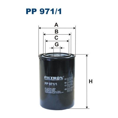 Palivový filtr Filtron PP971/1 – Hledejceny.cz