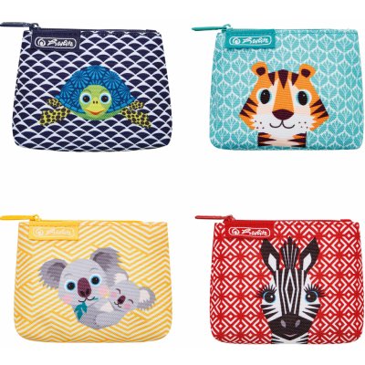 Herlitz Peněženka plochá Cute animals Zebra