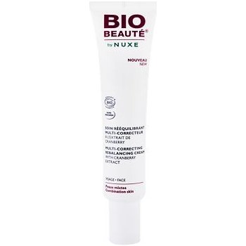 Nuxe Bio Beauté Rebalancing vyrovnávací korekční krém s brusinkovým extraktem Sans Paraben 40 ml