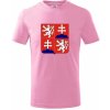 Dětské tričko Znak Česká a Slovenská Federativní Republika 1990–1992 tričko dětské bavlněné růžová