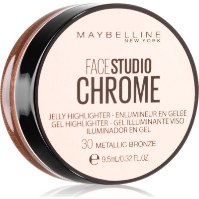 maybelline rozjasnovac face studio chrome jelly highlighter 30 metallic  bronze 9_5 ml – Heureka.cz