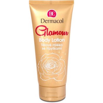 Dermacol Glamour tělové mléko se třpytkami 200 ml