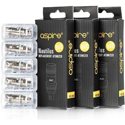 Aspire Nautilus BVC Coil 1.8 ohm 5 ks – Sleviste.cz