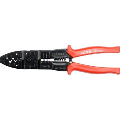 YATO YT-2254 Kleště odizolovací a konektorové 250mm – Zboží Dáma