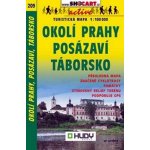 Okolí Prahy Posázaví Táborsko mapa 1:100 000 č. 209 – Hledejceny.cz