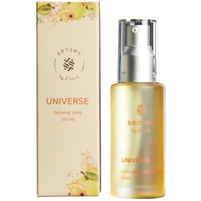 Kvitok Senses Vyživující tělový olej Universe (50 ml) svěží unisex vůně – Sleviste.cz