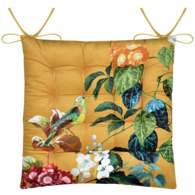 France EMMY mustard/hořčicová 38x38x4 cm – Zboží Dáma