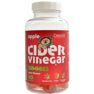 Ostrovit Apple cider vinegar gummies 60 ks – Zboží Mobilmania