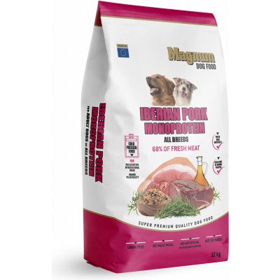 Magnum Iberian Pork & Monoprotein All Breed balení: 3kg výhodně 24kg balení!