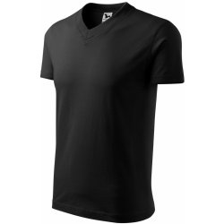 Malfini V neck Tričko unisex černá