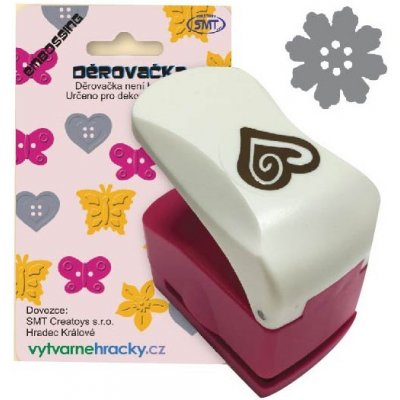 Creatoys Obrysové děrovačky o velikost výseku 25 mm květ – Zboží Dáma