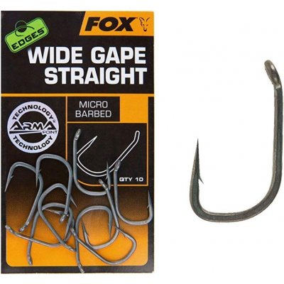 Fox Edges Arma Point Wide Gape Straight vel.8 10 ks – Hledejceny.cz
