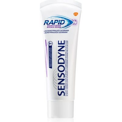 Sensodyne Rapid Cool Mint s fluoridem pro citlivé zuby 75 ml – Hledejceny.cz